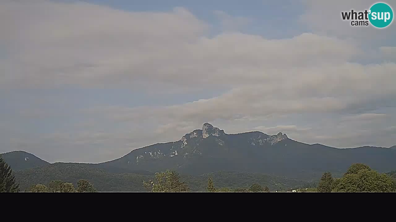 Il panorama su Ogulin livecam