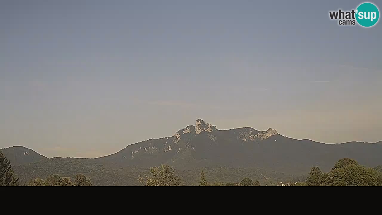 Il panorama su Ogulin livecam