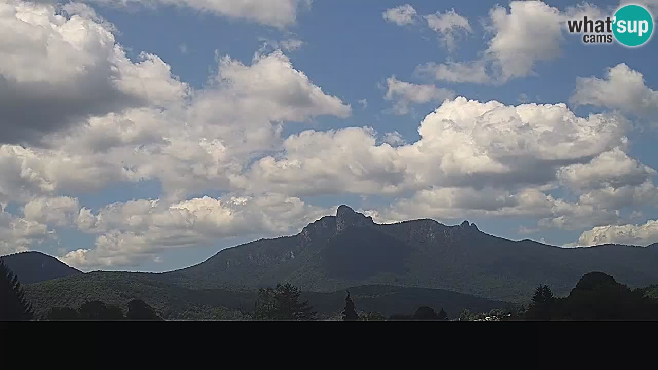 Il panorama su Ogulin livecam