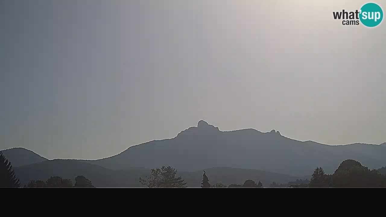 Il panorama su Ogulin livecam