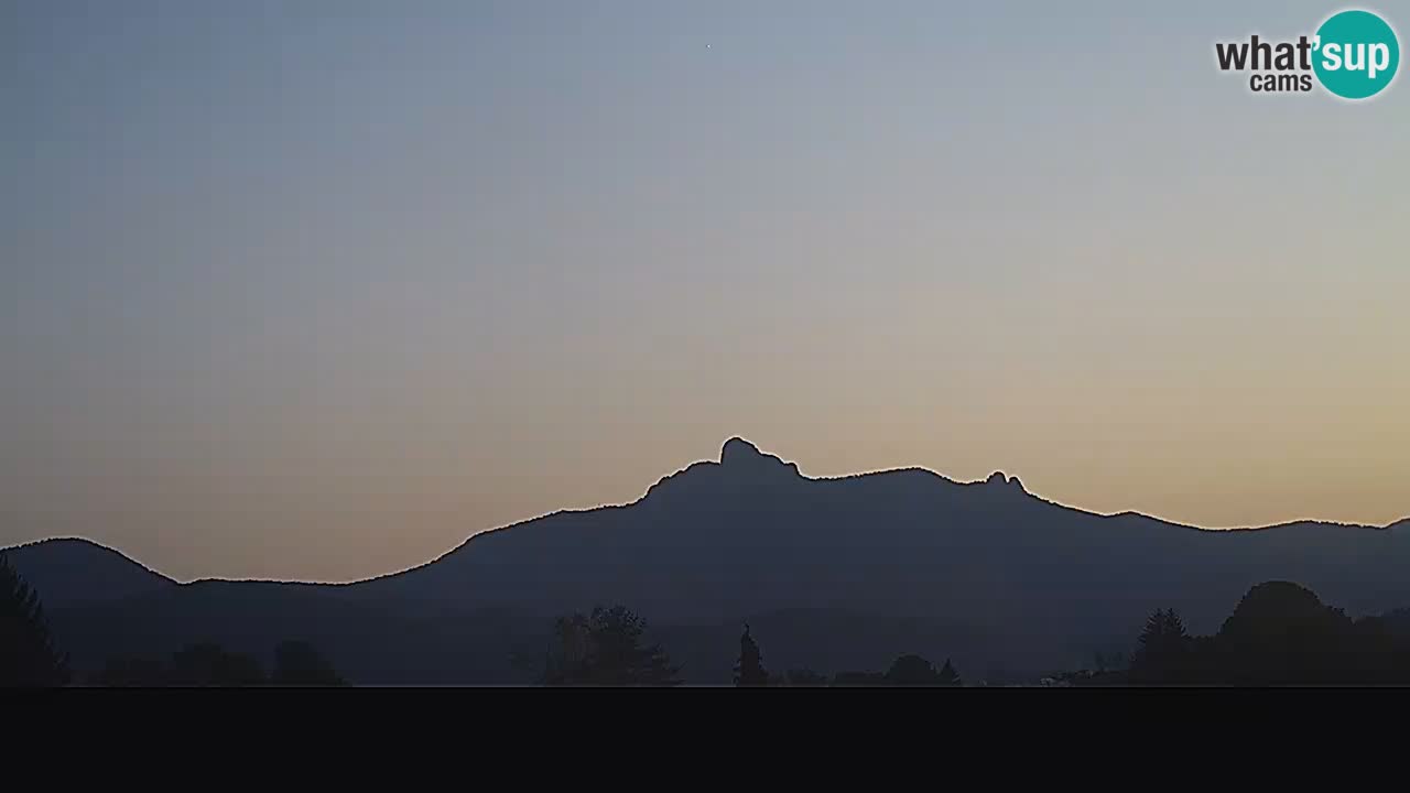 Il panorama su Ogulin livecam