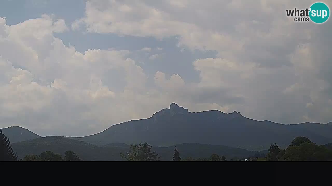 Il panorama su Ogulin livecam