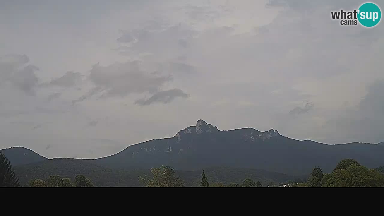 Il panorama su Ogulin livecam