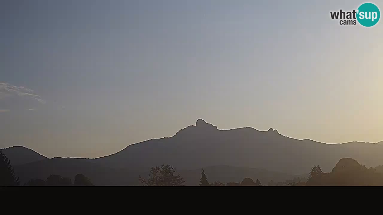 Il panorama su Ogulin livecam