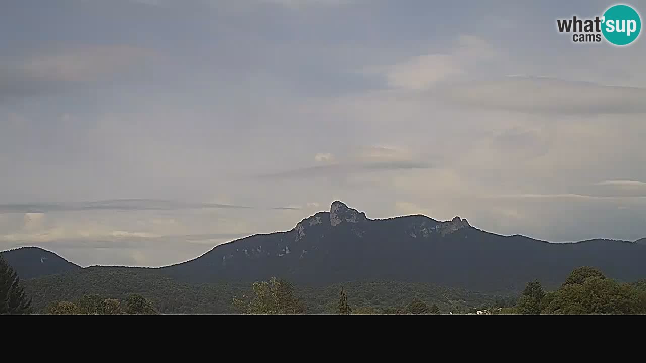 Il panorama su Ogulin livecam