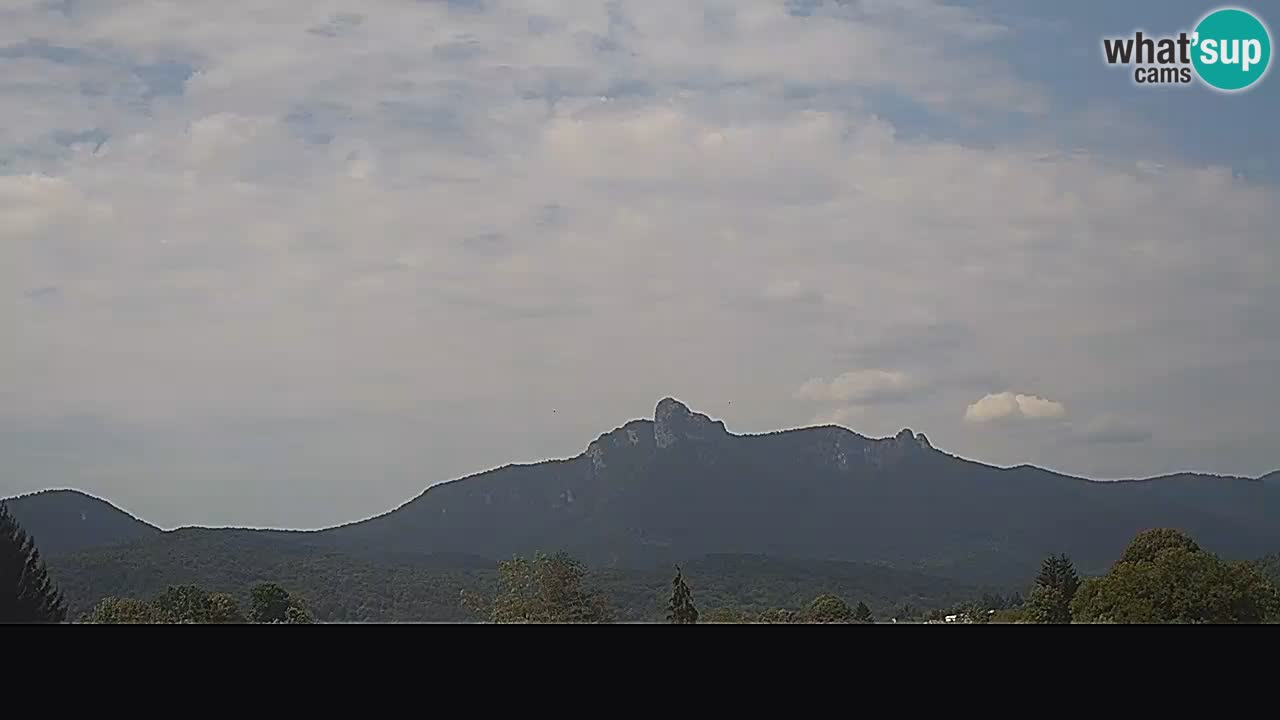 Il panorama su Ogulin livecam