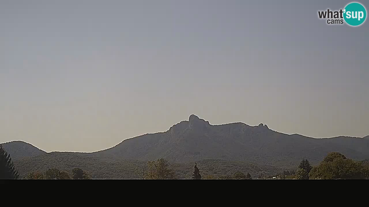 Il panorama su Ogulin livecam