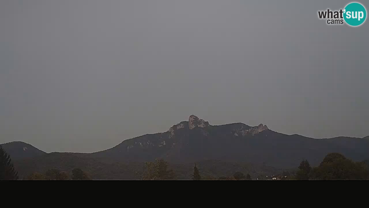 Il panorama su Ogulin livecam