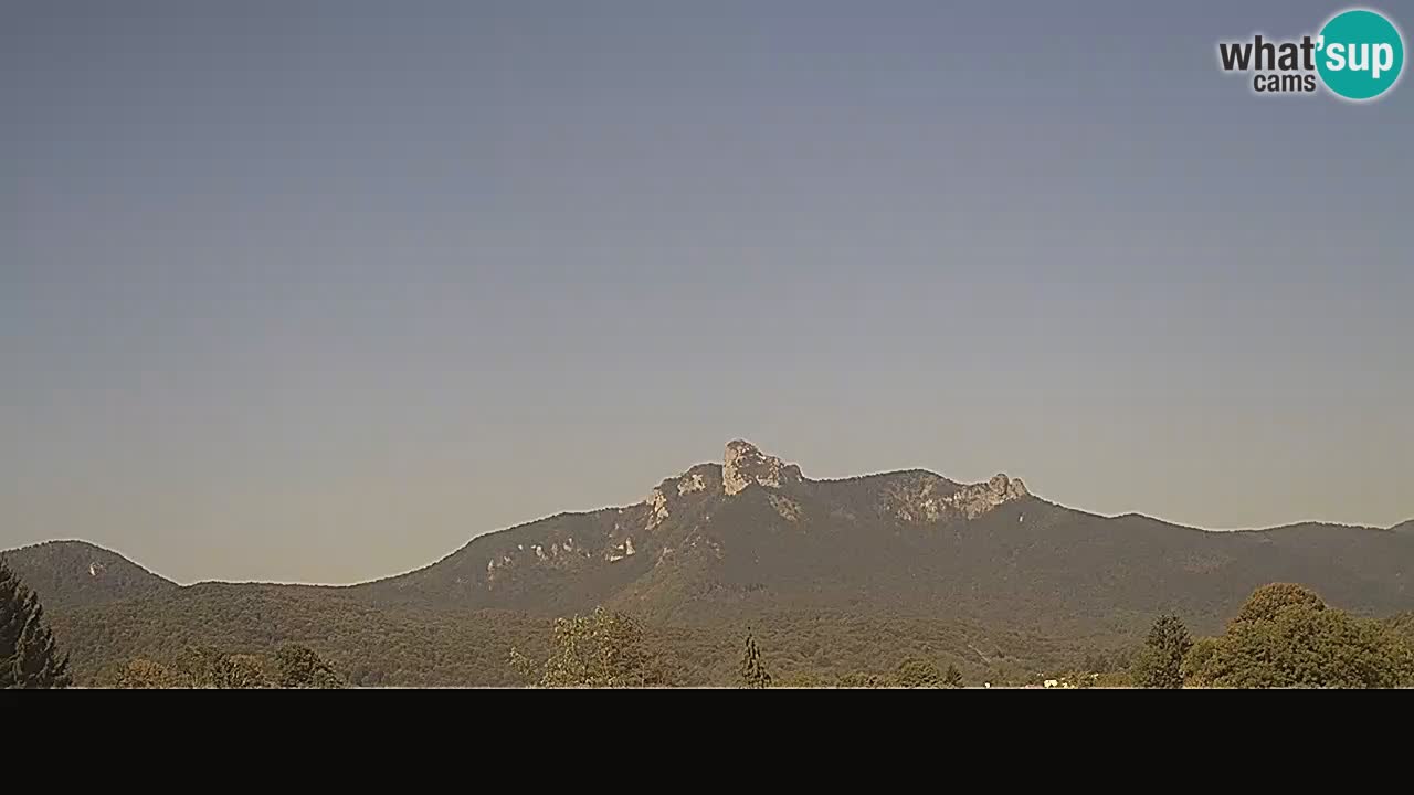 Il panorama su Ogulin livecam