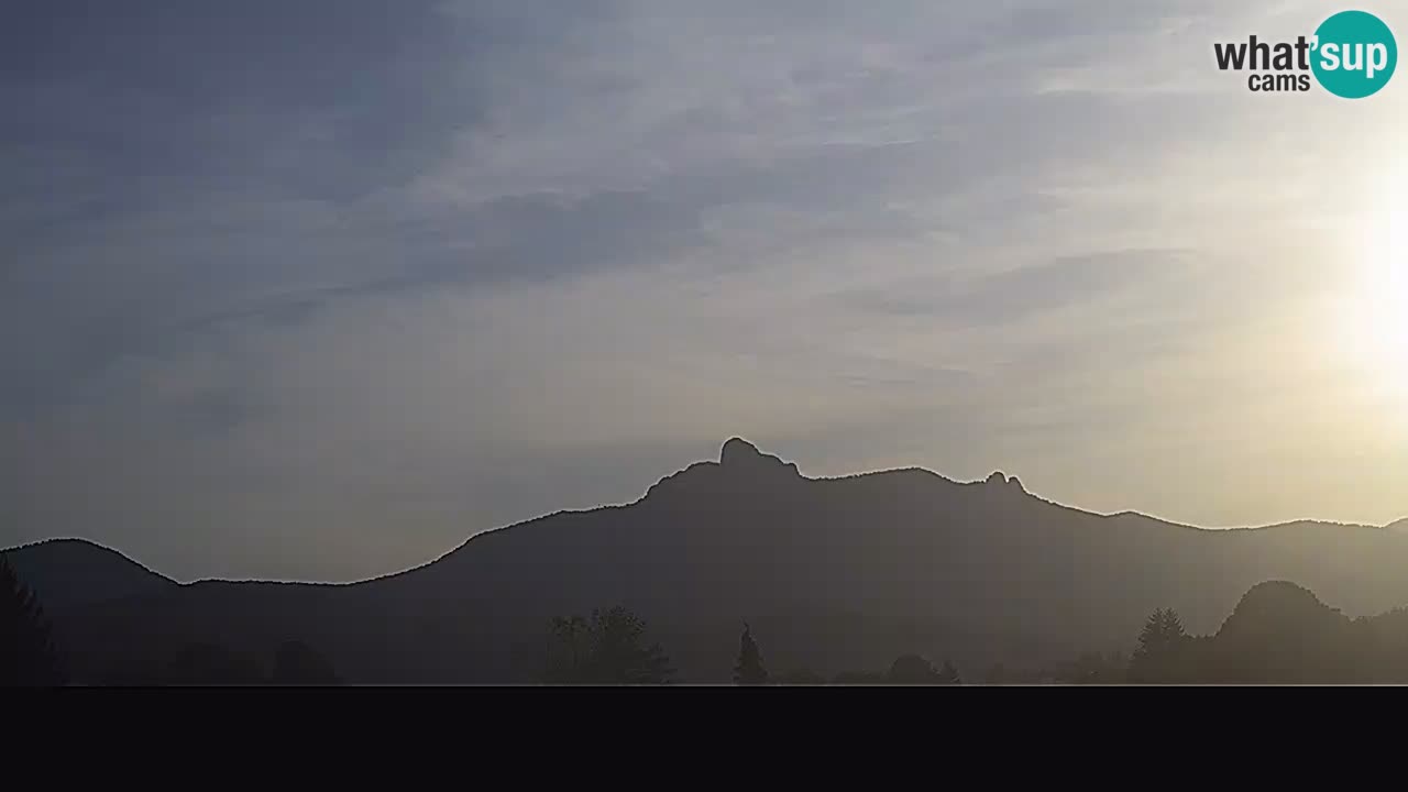 Il panorama su Ogulin livecam