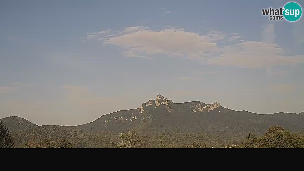 Il panorama su Ogulin livecam