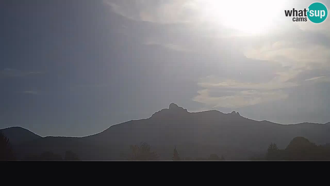 Il panorama su Ogulin livecam