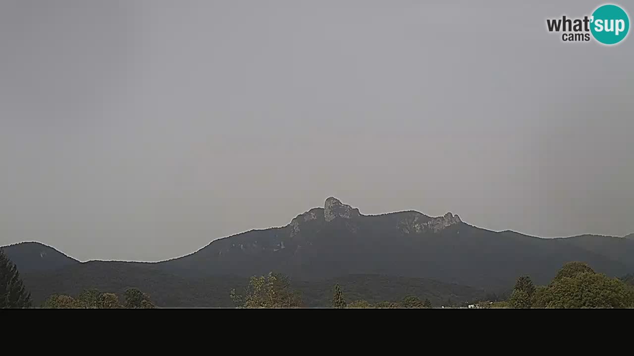 Il panorama su Ogulin livecam