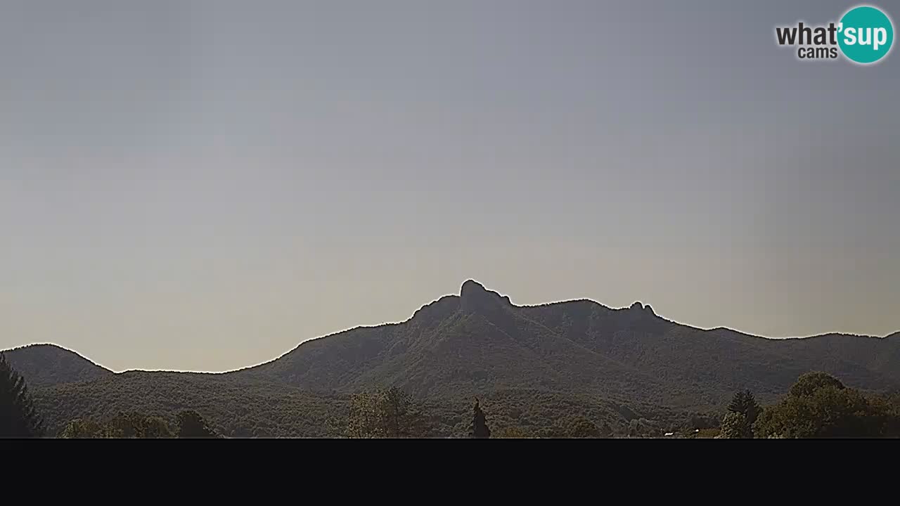 Il panorama su Ogulin livecam