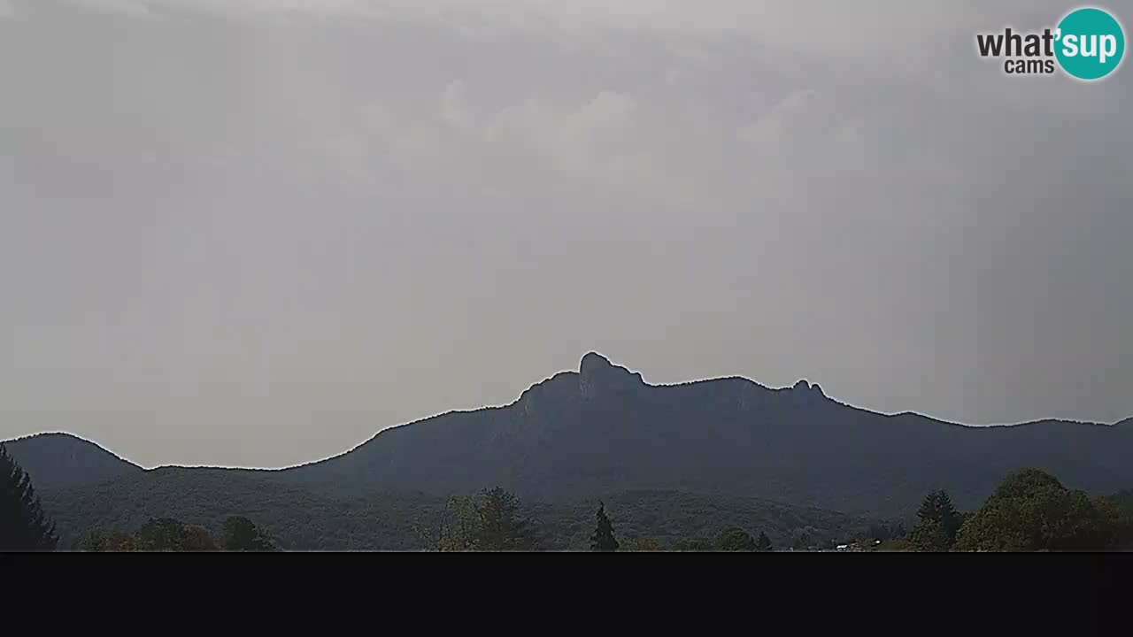 Il panorama su Ogulin livecam