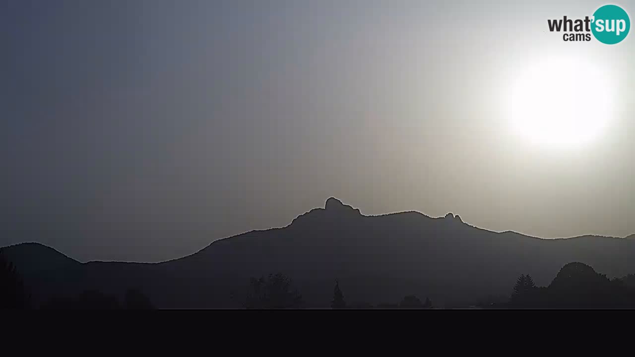 Il panorama su Ogulin livecam