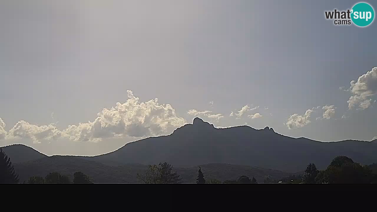 Il panorama su Ogulin livecam