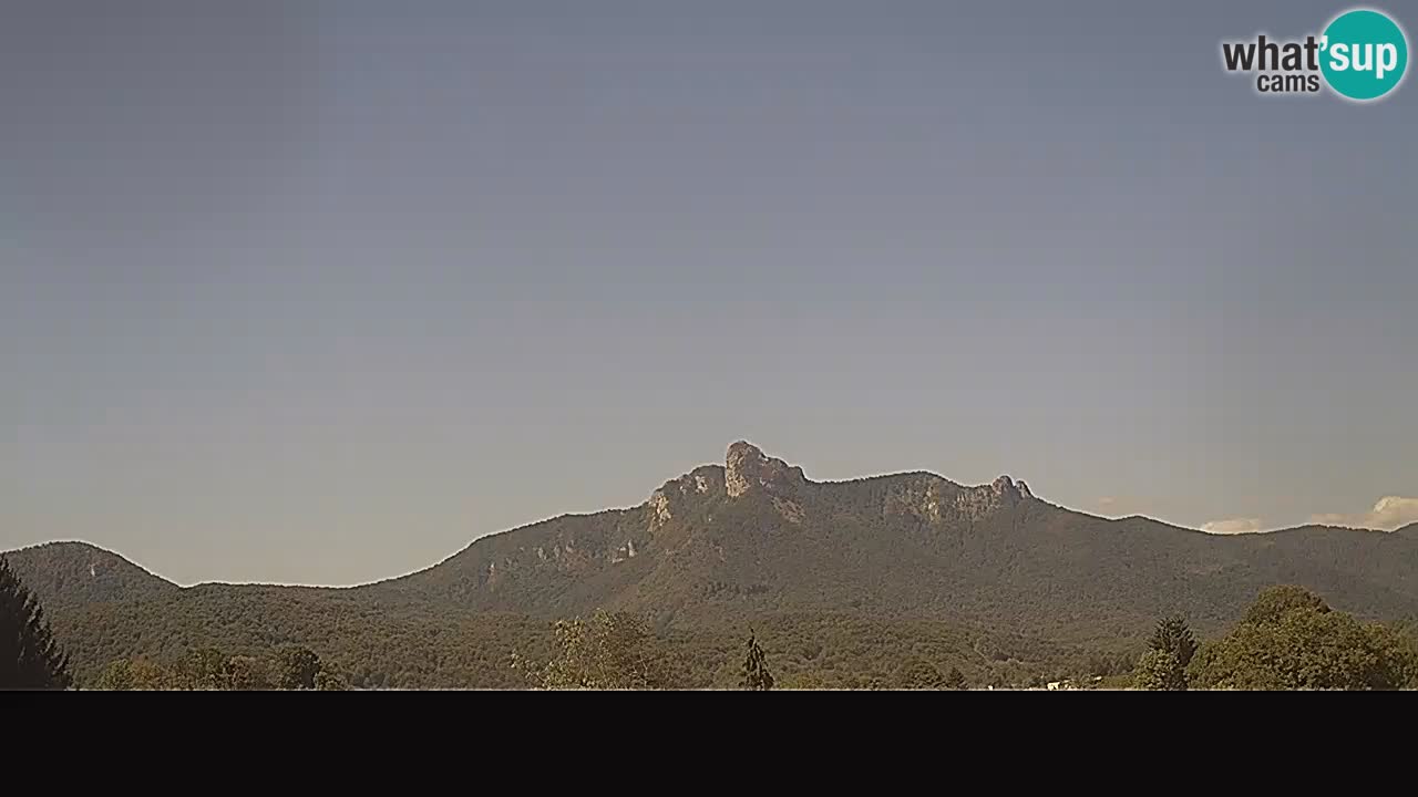 Il panorama su Ogulin livecam
