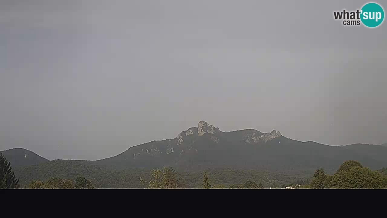 Il panorama su Ogulin livecam