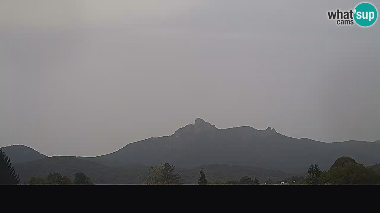 Il panorama su Ogulin livecam