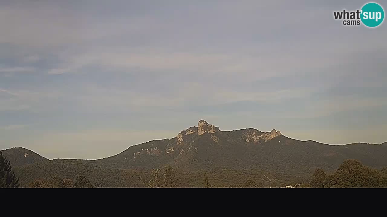 Il panorama su Ogulin livecam