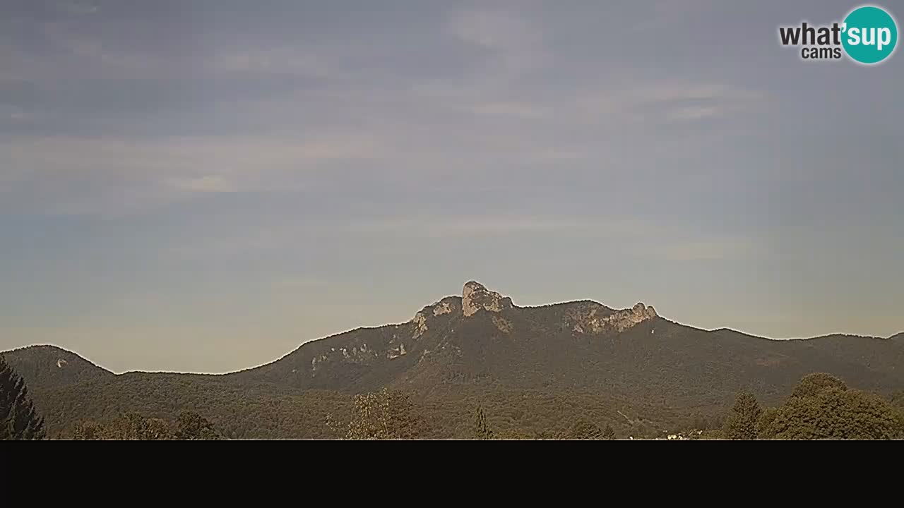 Il panorama su Ogulin livecam