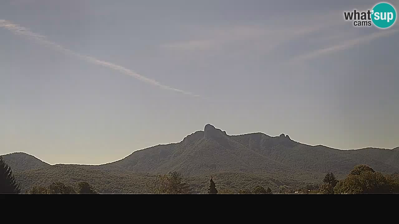 Il panorama su Ogulin livecam