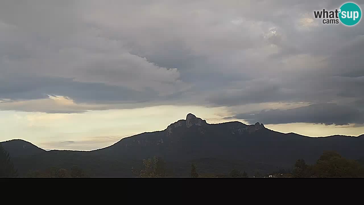 Il panorama su Ogulin livecam