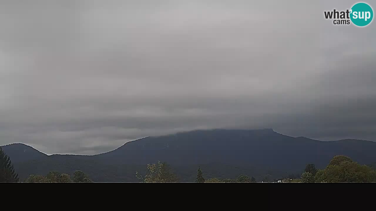 Il panorama su Ogulin livecam
