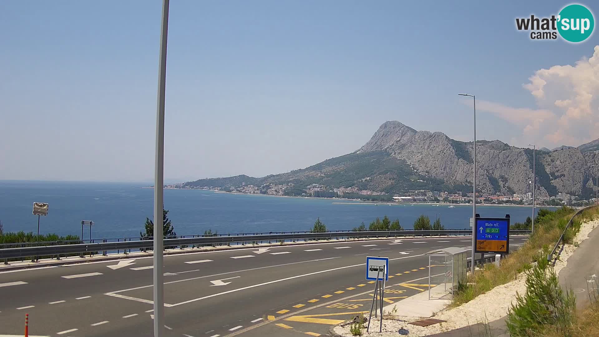 Kamera na żywo - Omiš