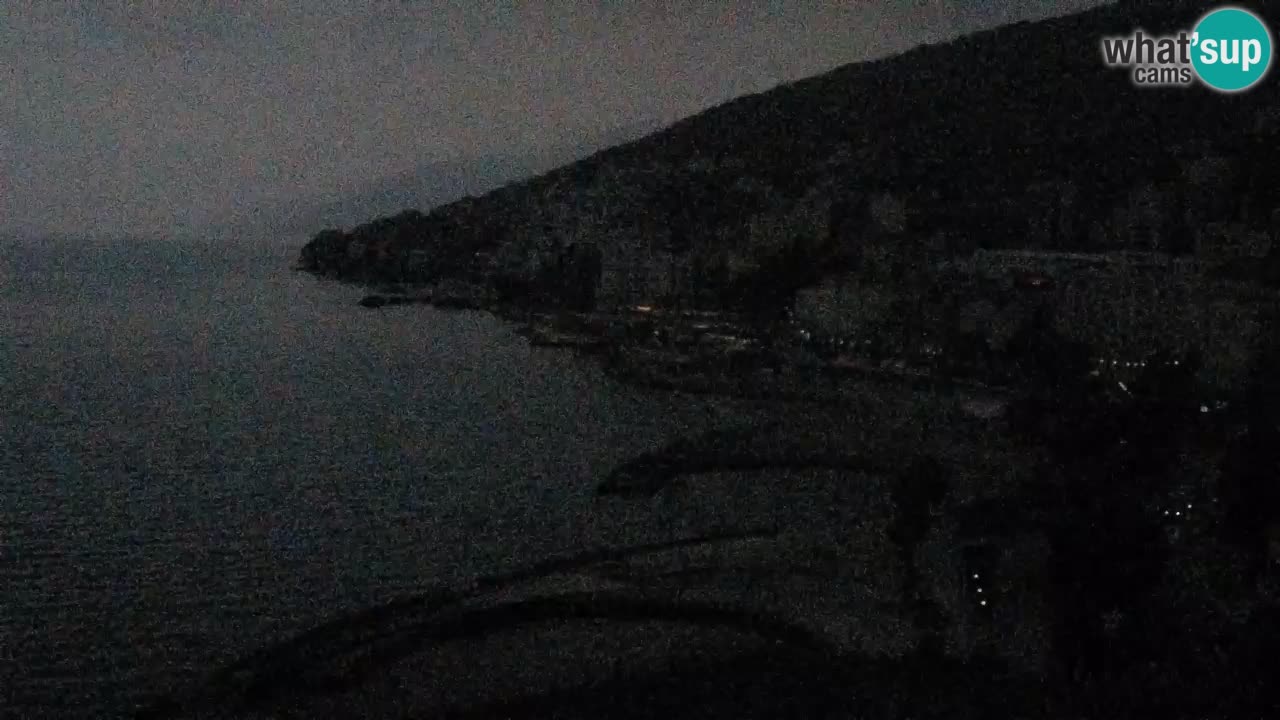 Opatija webcam – Panorama from the Hotel Milenij