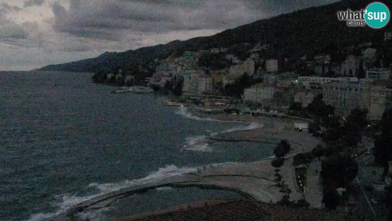 Opatija webcam – Panorama vom Hotel Milenij