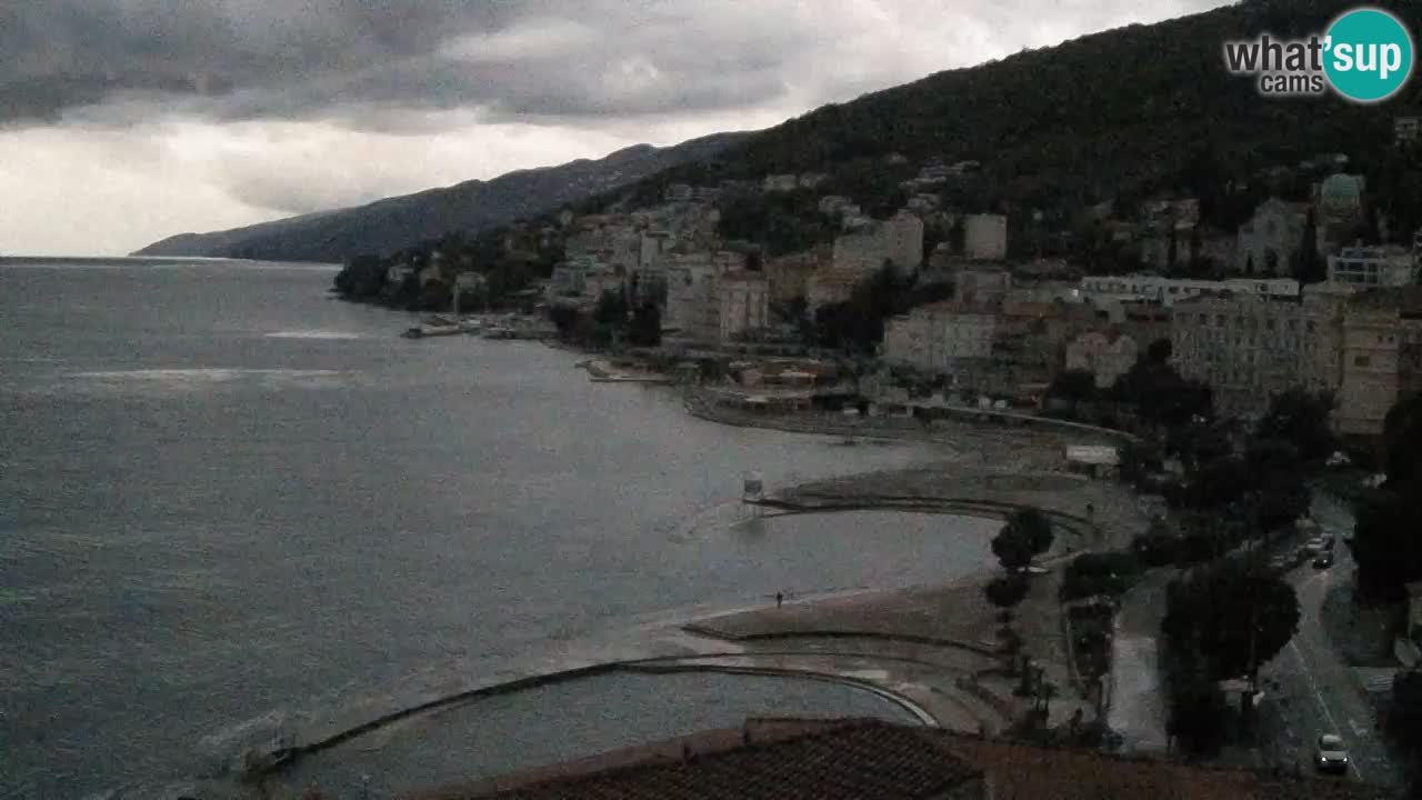 Abbazia webcam – Panorama dall’ Hotel Milenij