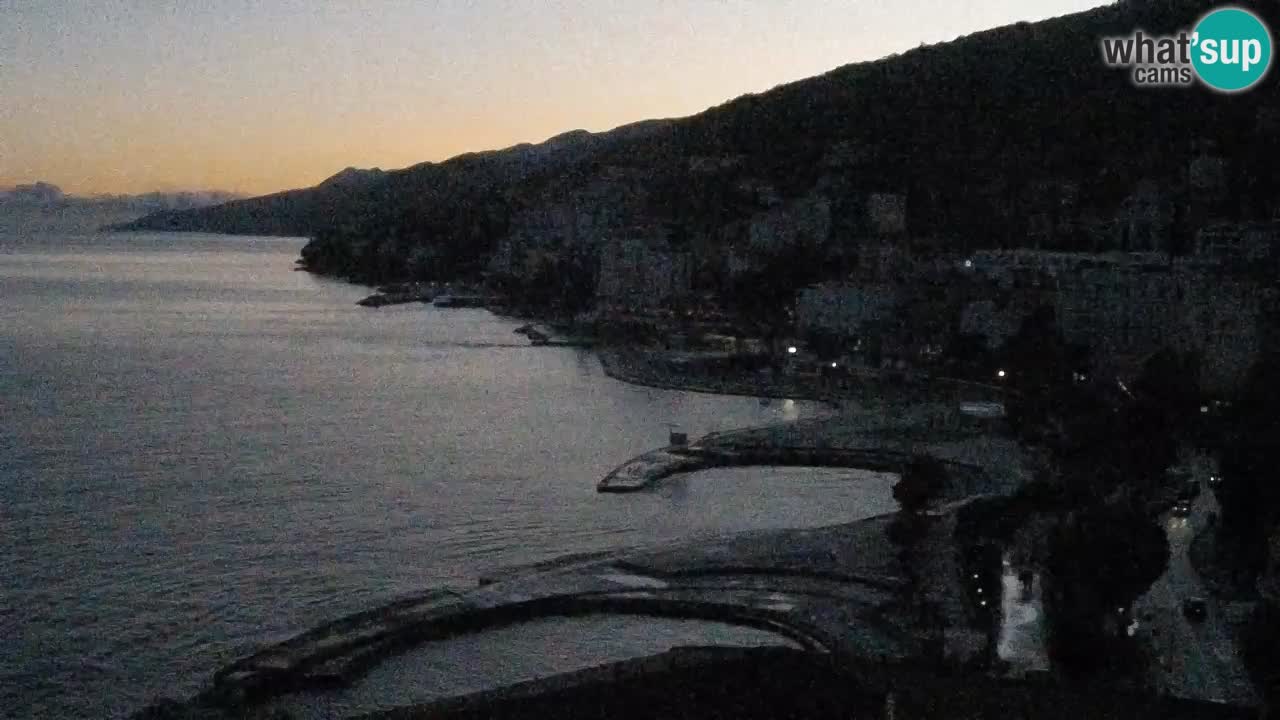 Opatija webcam – Panorama vom Hotel Milenij