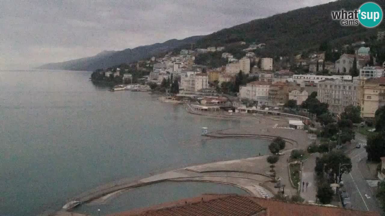 Abbazia webcam – Panorama dall’ Hotel Milenij