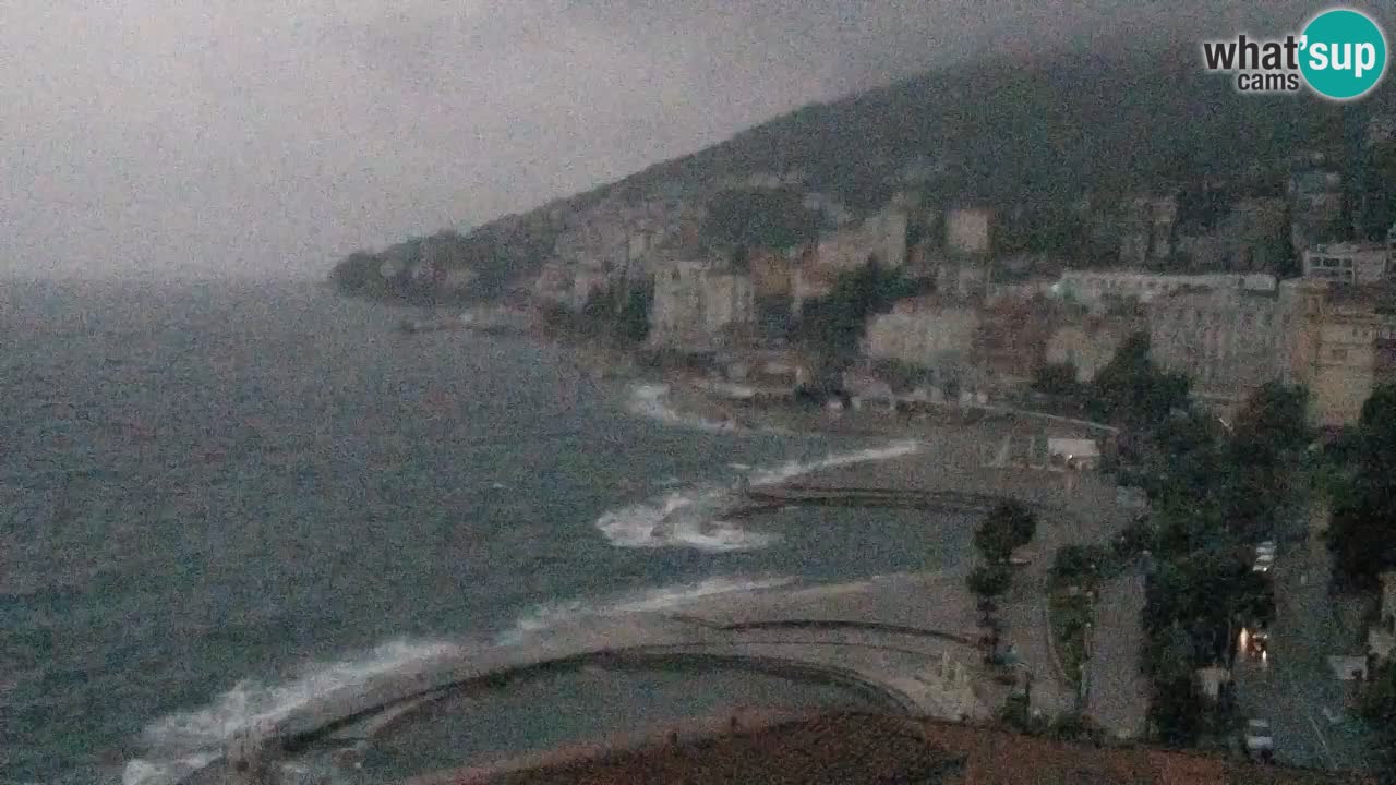Opatija webcam – Panorama from the Hotel Milenij