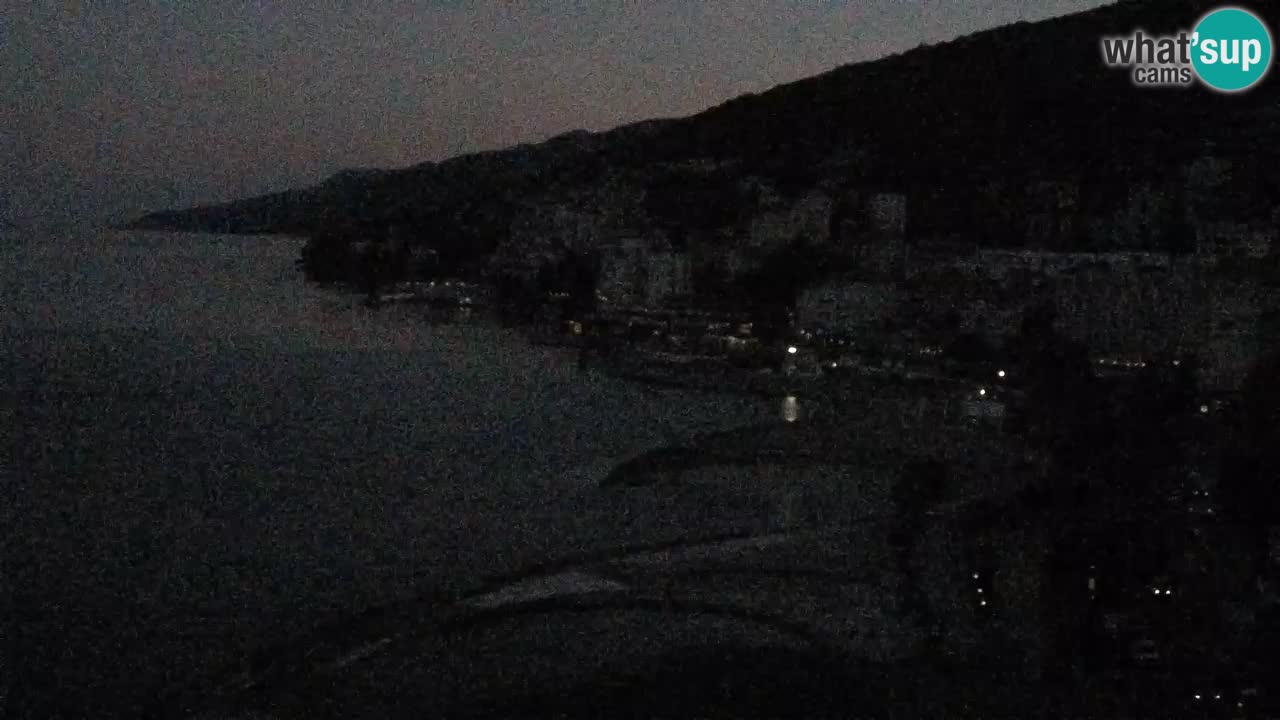 Opatija webcam – Panorama from the Hotel Milenij
