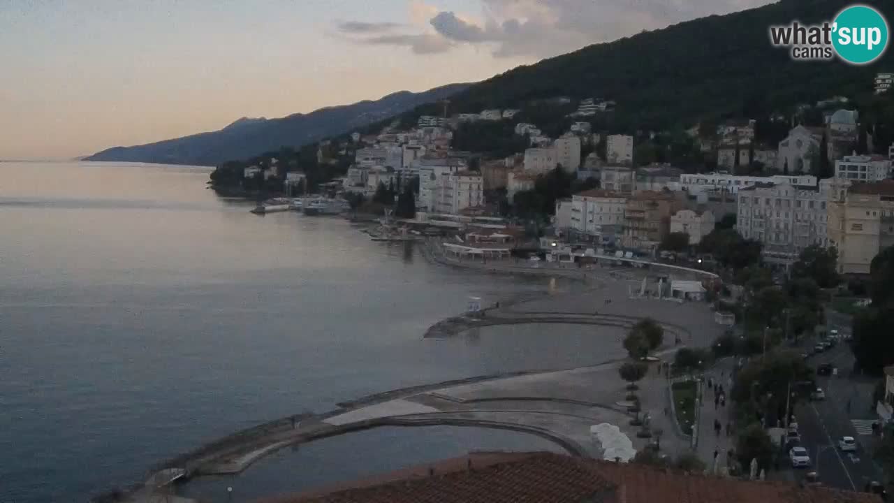 Abbazia webcam – Panorama dall’ Hotel Milenij