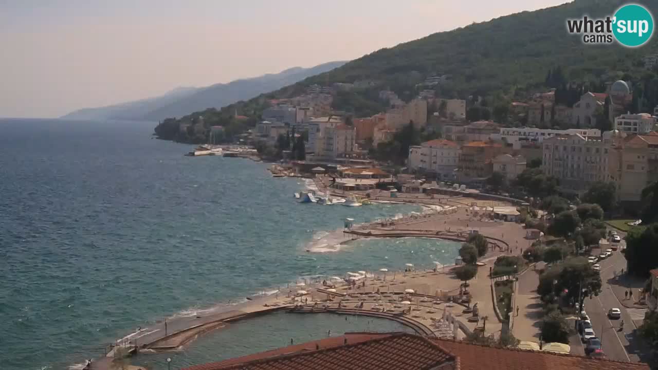 Abbazia webcam – Panorama dall’ Hotel Milenij