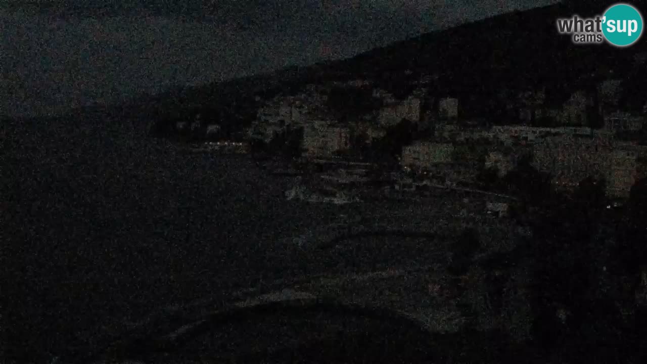 Opatija webcam – Panorama from the Hotel Milenij