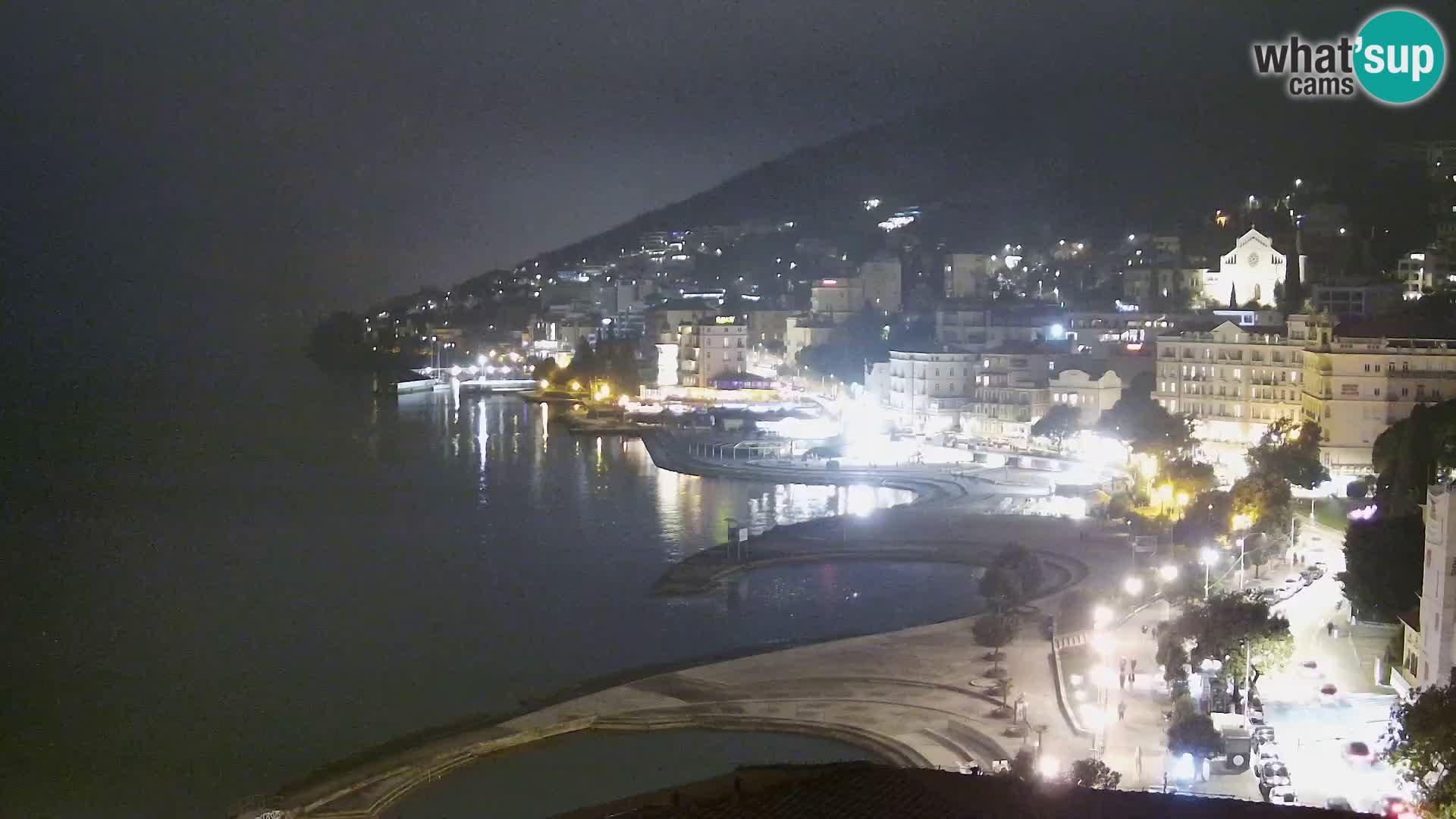 Abbazia webcam – Panorama dall’ Hotel Milenij