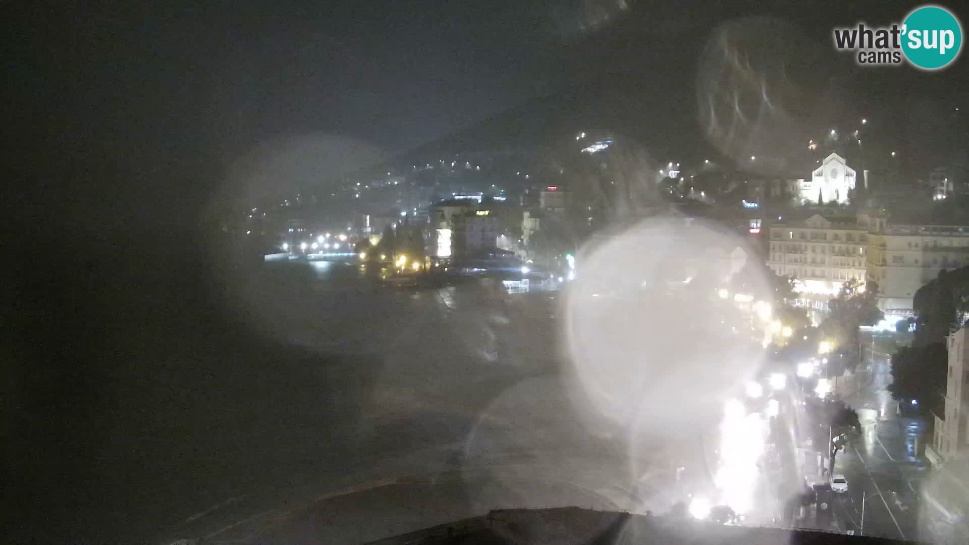 Opatija webcam – Panorama vom Hotel Milenij