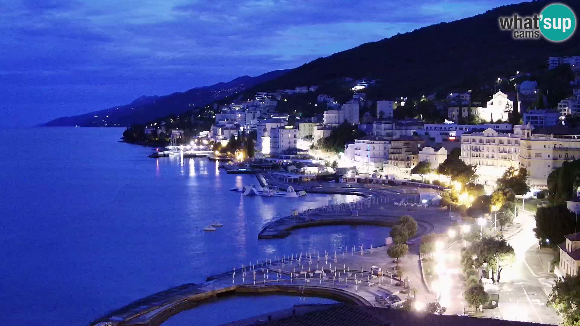 Opatija Panorama Webcam – Liveblick vom Hotel Milenij