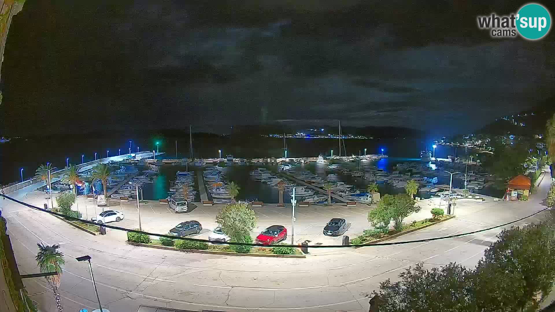 Webcam Orebić Uferpromenade – Fähre nach Korčula Live
