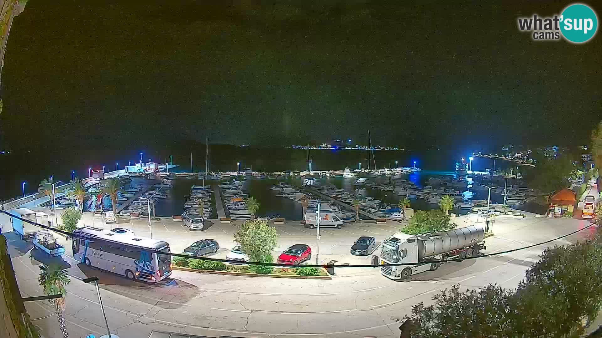 Webcam Orebić Uferpromenade – Fähre nach Korčula Live