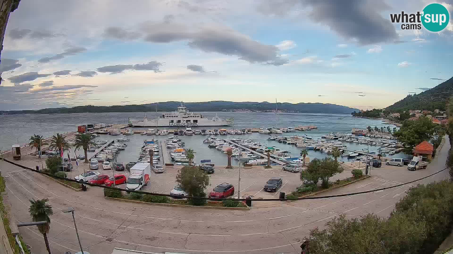 Webcam Sabbioncello Riva – Traghetto per Curzola in diretta