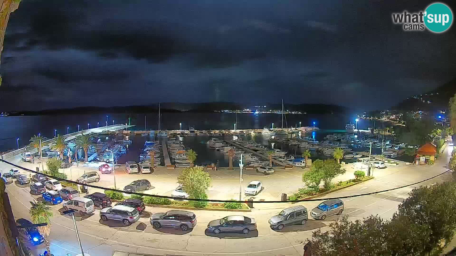 Webcam Orebić Uferpromenade – Fähre nach Korčula Live