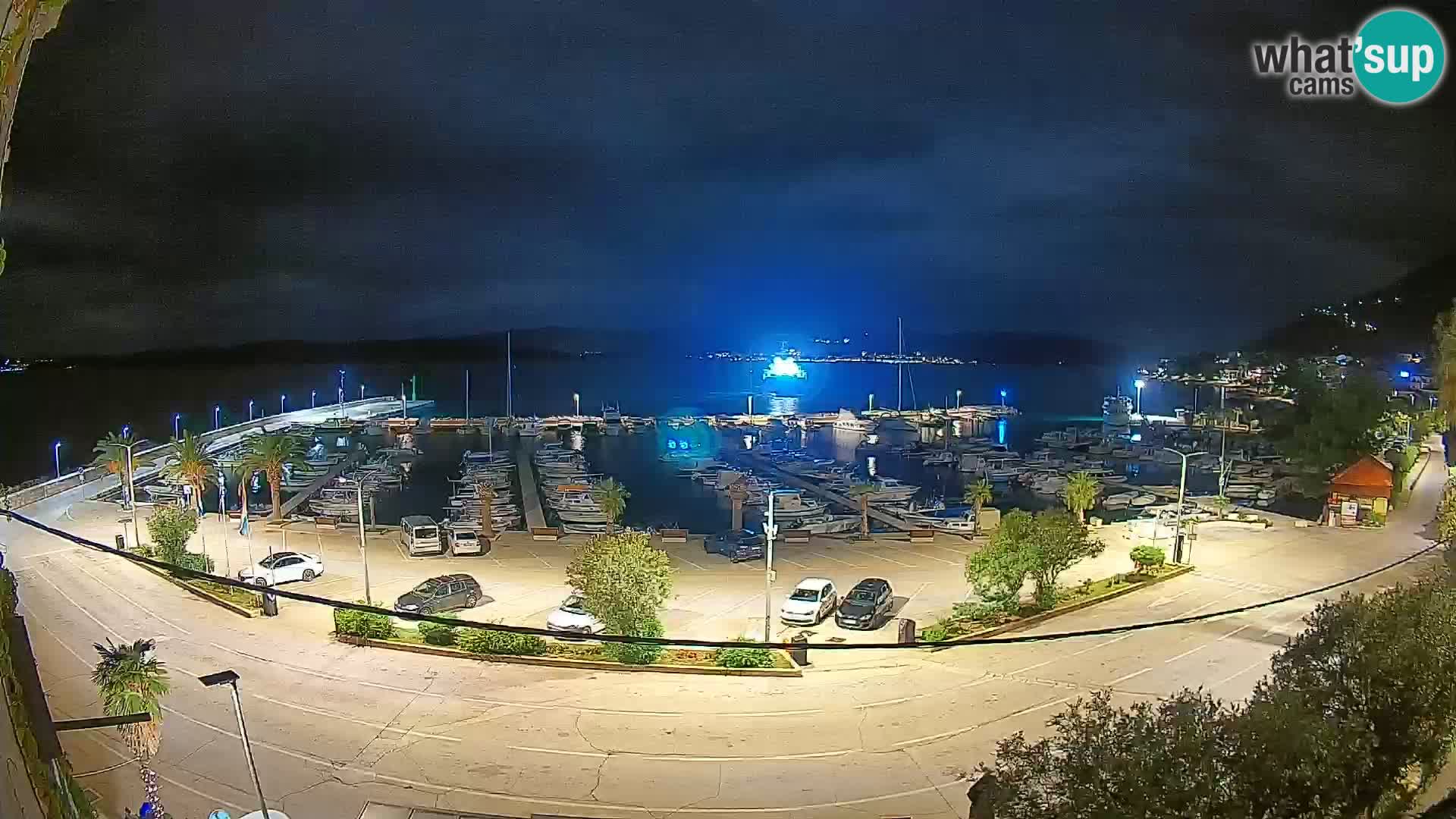 Webcam Orebić Uferpromenade – Fähre nach Korčula Live