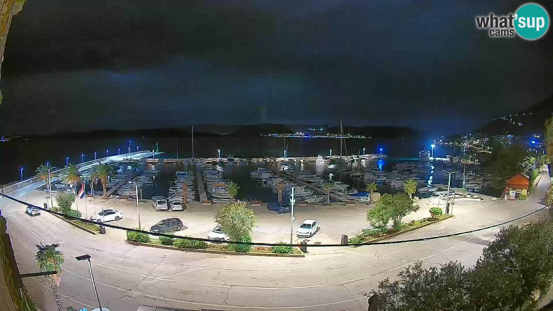 Webcam Orebić Riva – Ferry a Korčula en vivo