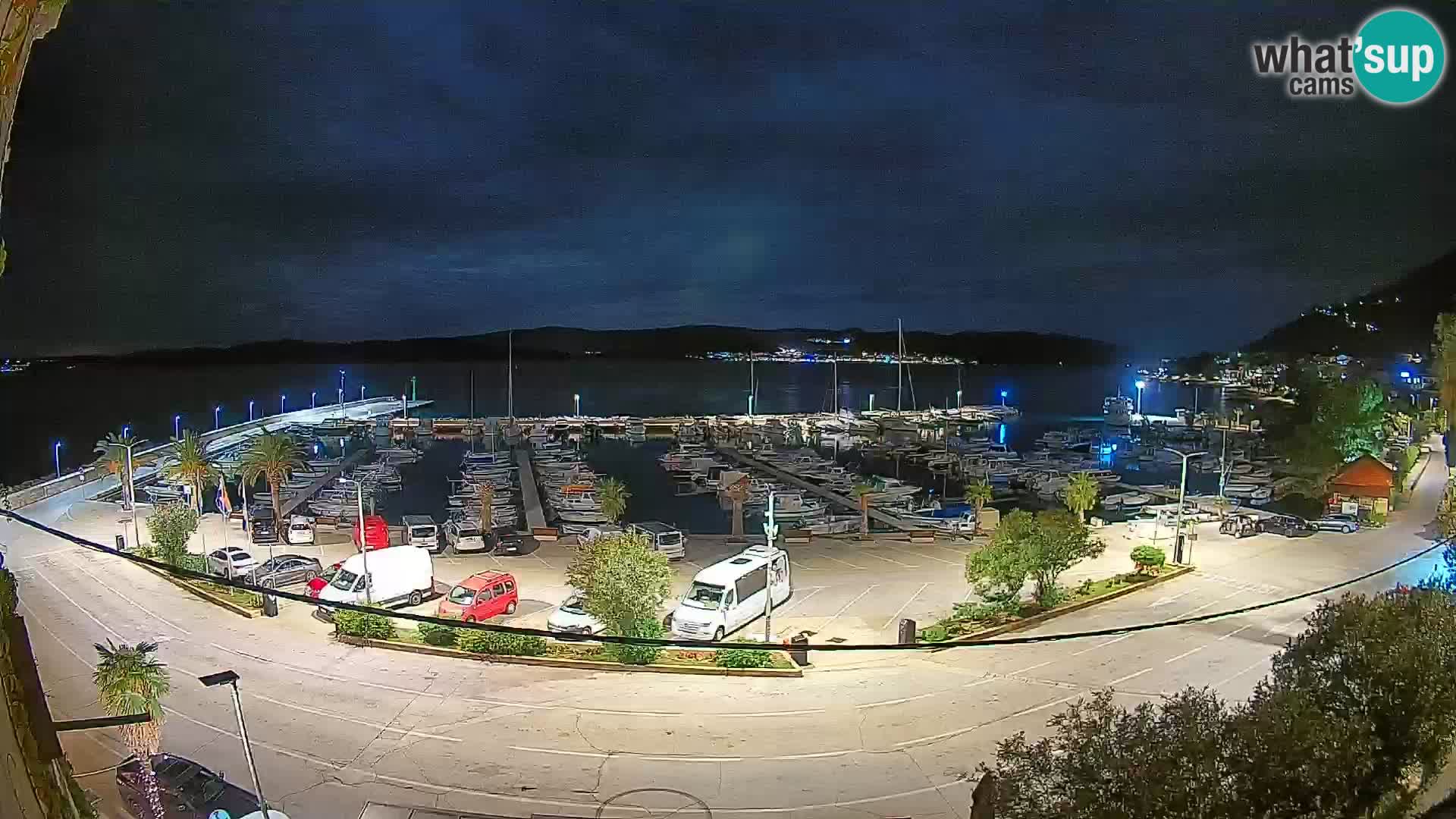 Webcam Orebić Riva – Ferry to Korčula Live
